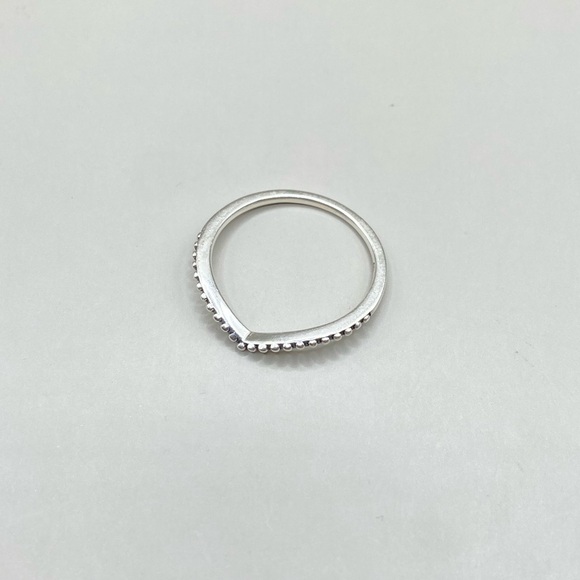 Pandora Sterling Silver Beaded Wish Ring - Picture 5 of 7